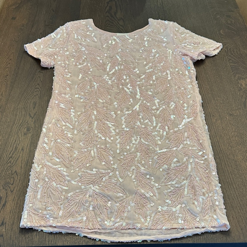 👗RARE Vintage Swee Lo Pink Sequin Dress